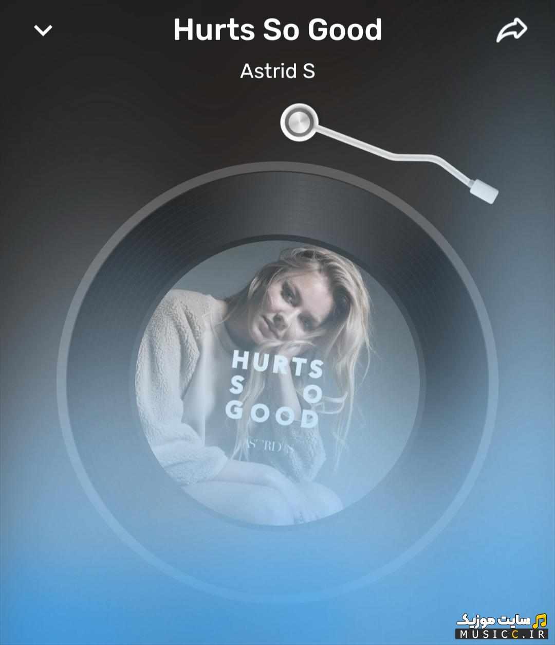 دانلود اهنگ خارجی باحال hurts so good از استرید اس Astrid S + ریمیکس و متن و ترجمه اهنگ