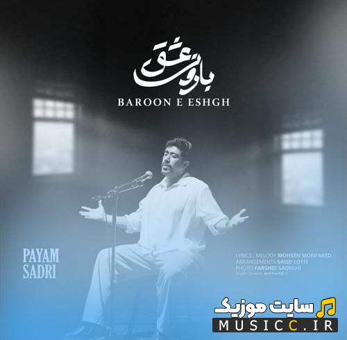 دانلود آهنگ مثه بارون عشق توباریدی رو شوره زار وجودم از پیام صدری